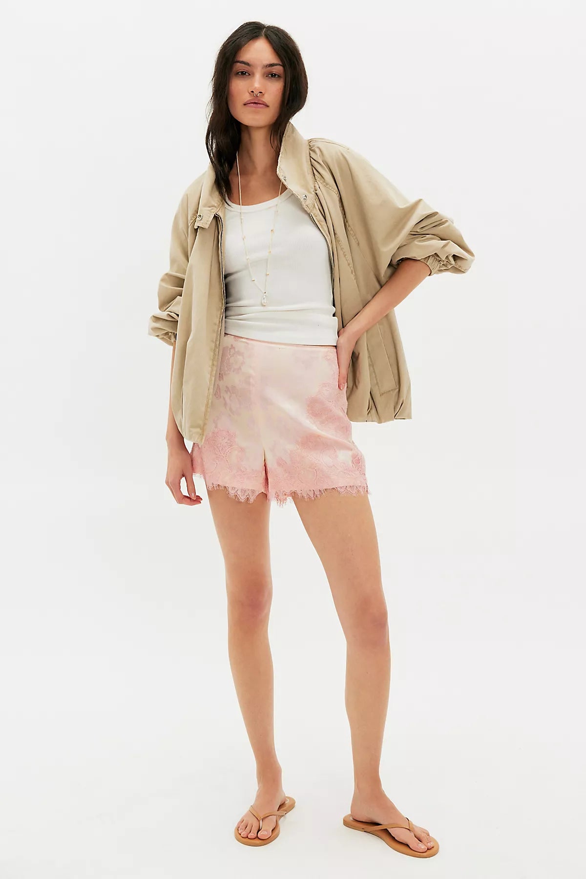 Anna Sui Lace Shorts