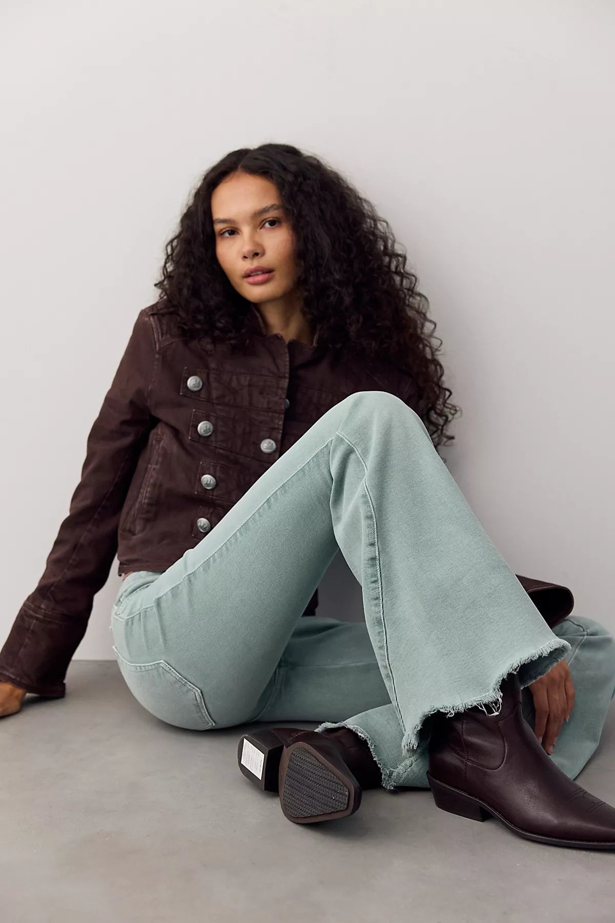 We The Free Emre Low-Rise Flare Jeans