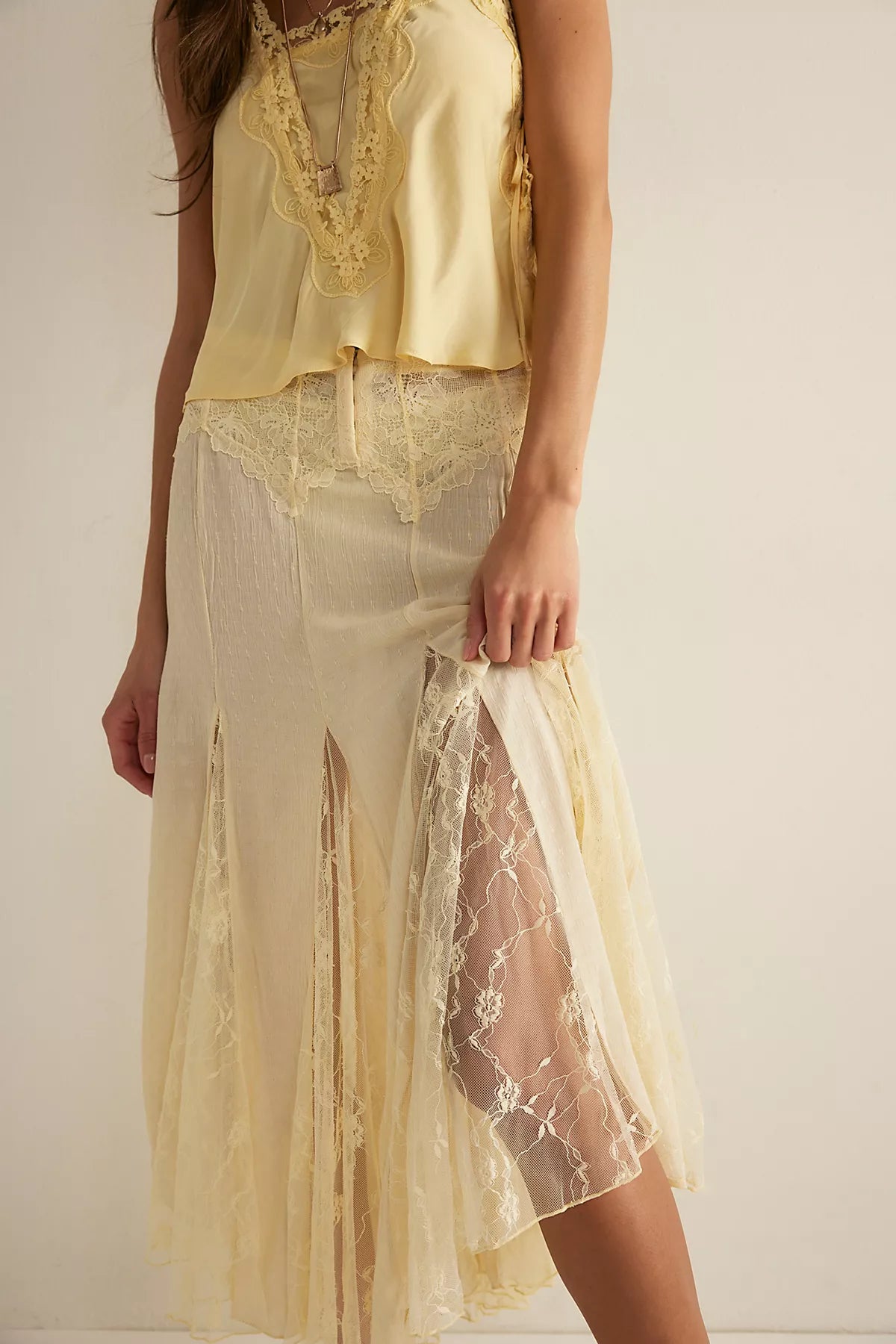 Nice To Meet You Maxi Slip Skirt