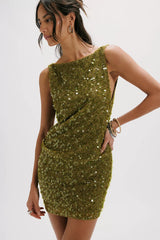 Bec + Bridge Cabine Boatneck Mini Dress