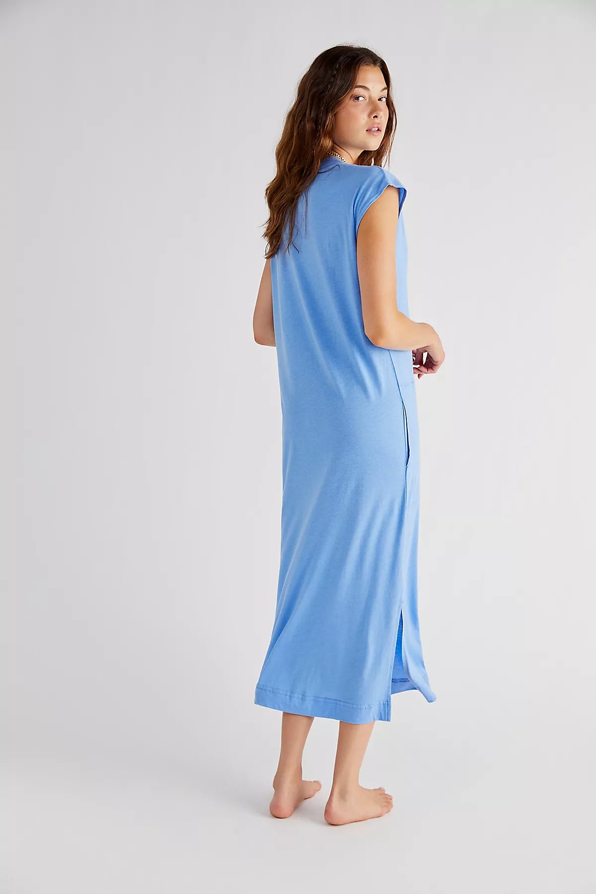 All Day Long Midi T-Shirt Dress