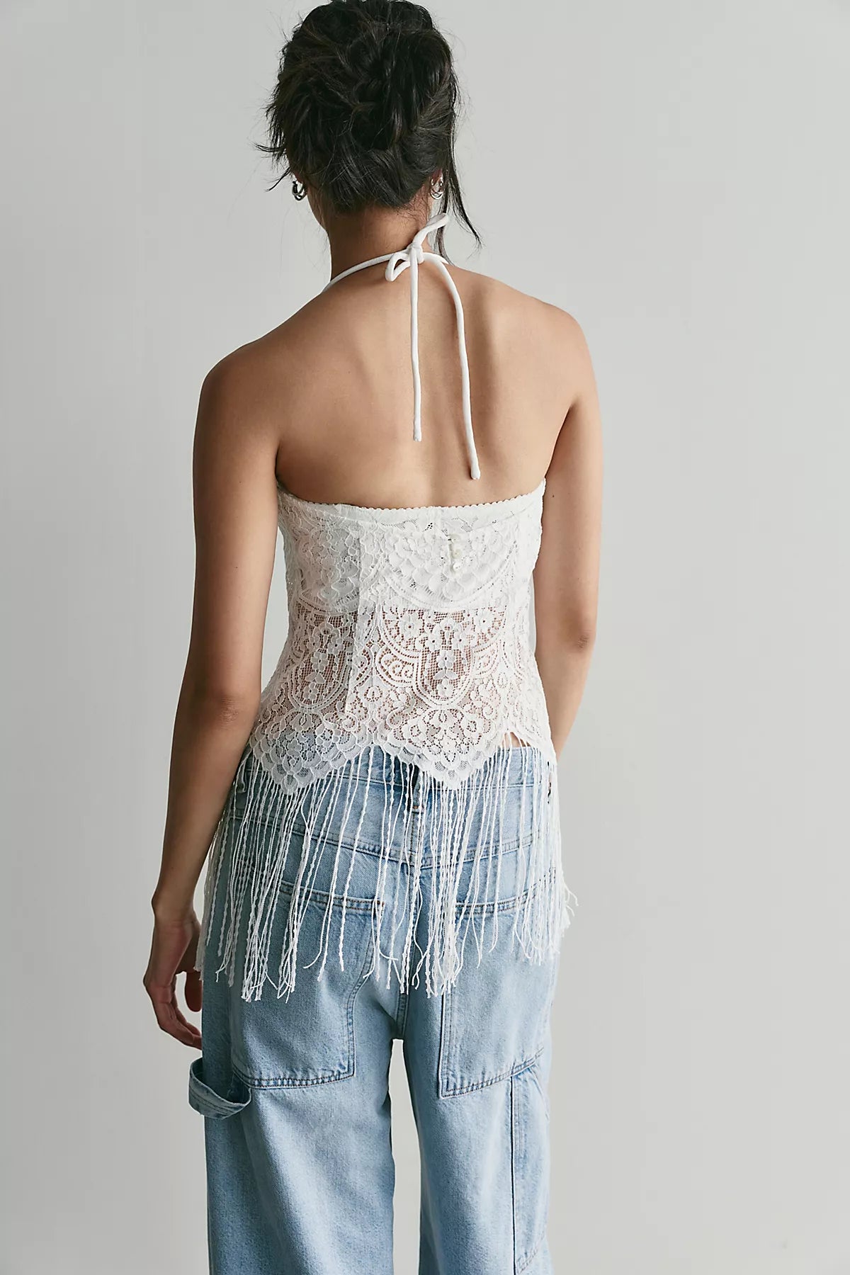 For Love & Lemons Siren Fringe Top