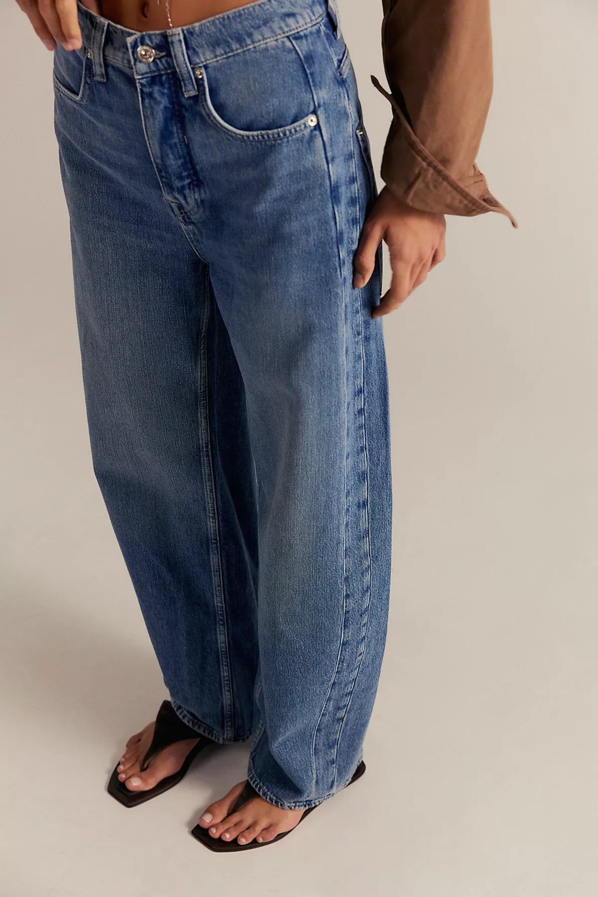 We The Free Truro Baggy Puddle Jeans