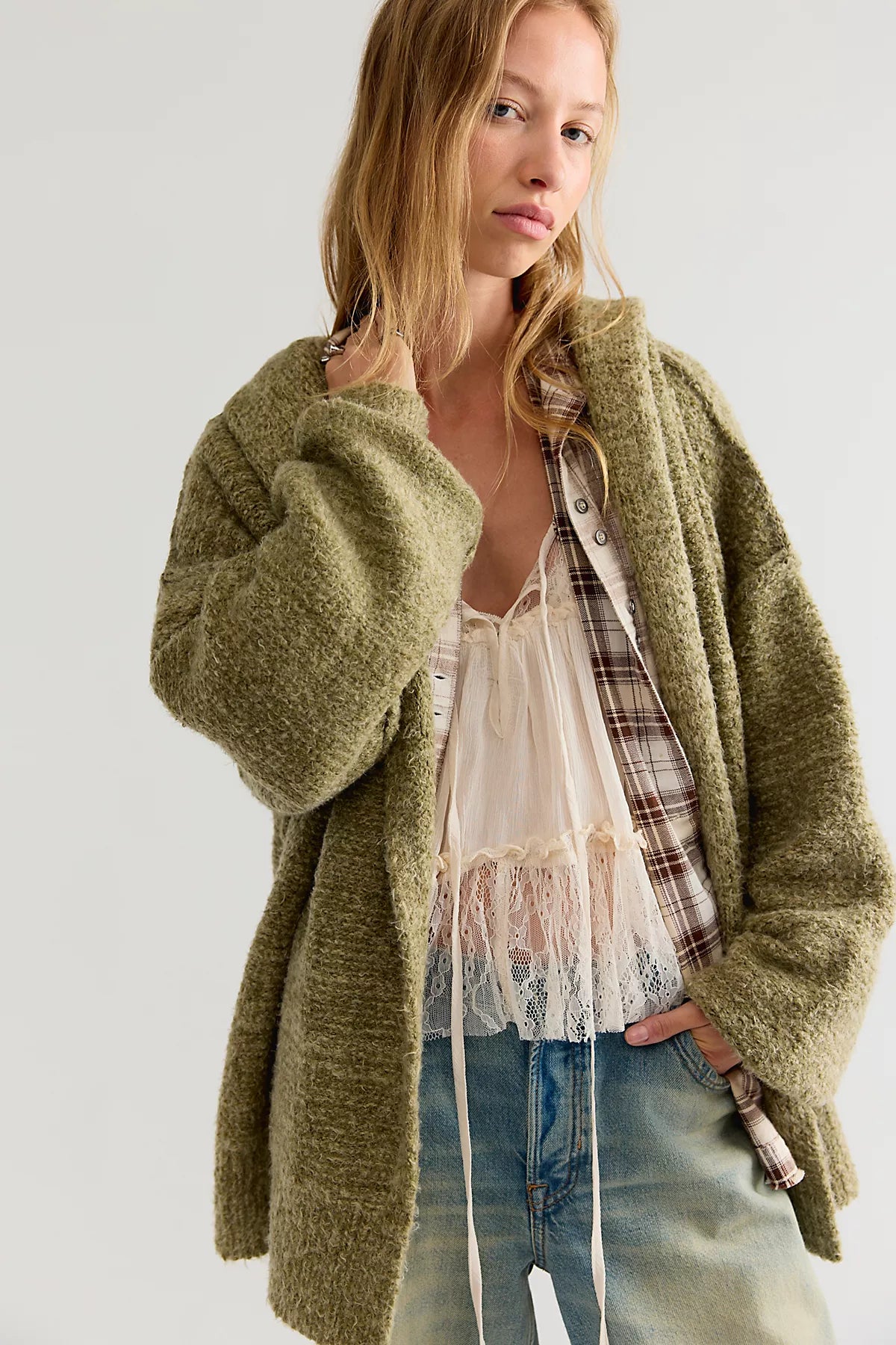 Thistle Hooded Cardi