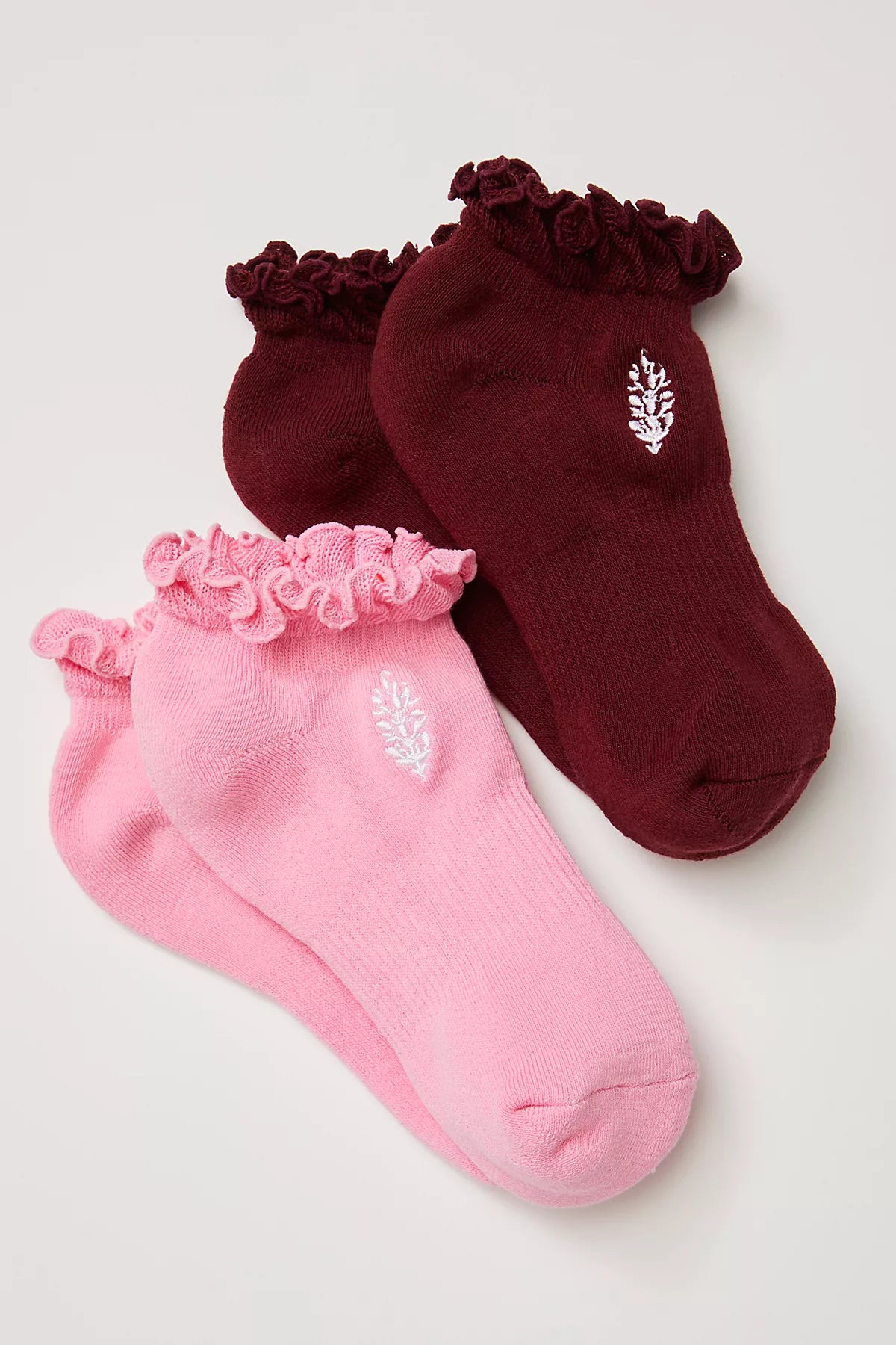 FP Movement Ruffle Sneaker Sock 2-Pack