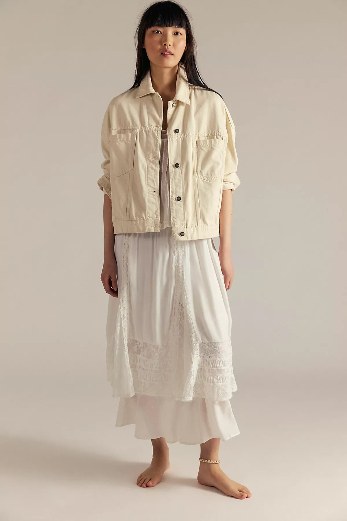 We The Free Opal Swing Denim Jacket