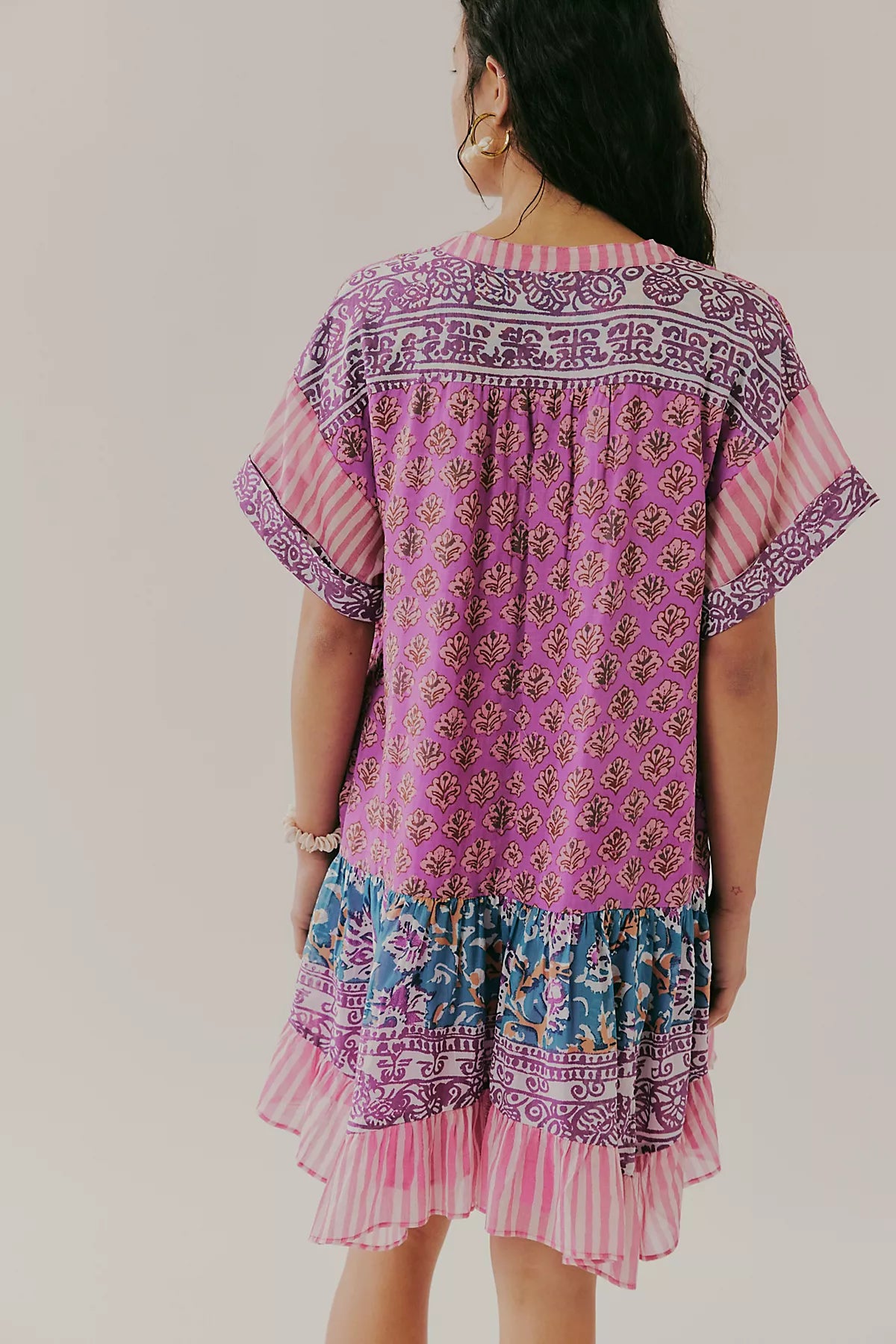 Agnes Printed Mini Dress