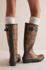 Barbour X Farm Rio Cami Wellington Rain Boots