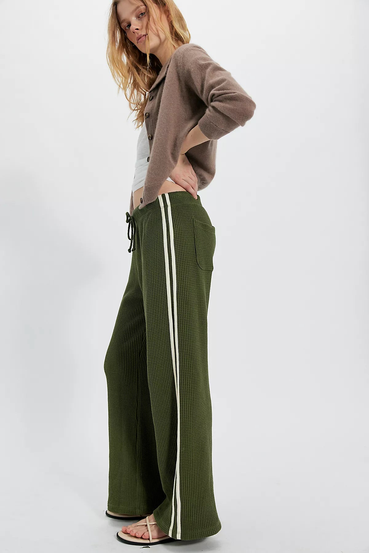DONNI The Thermal Stripe Pants