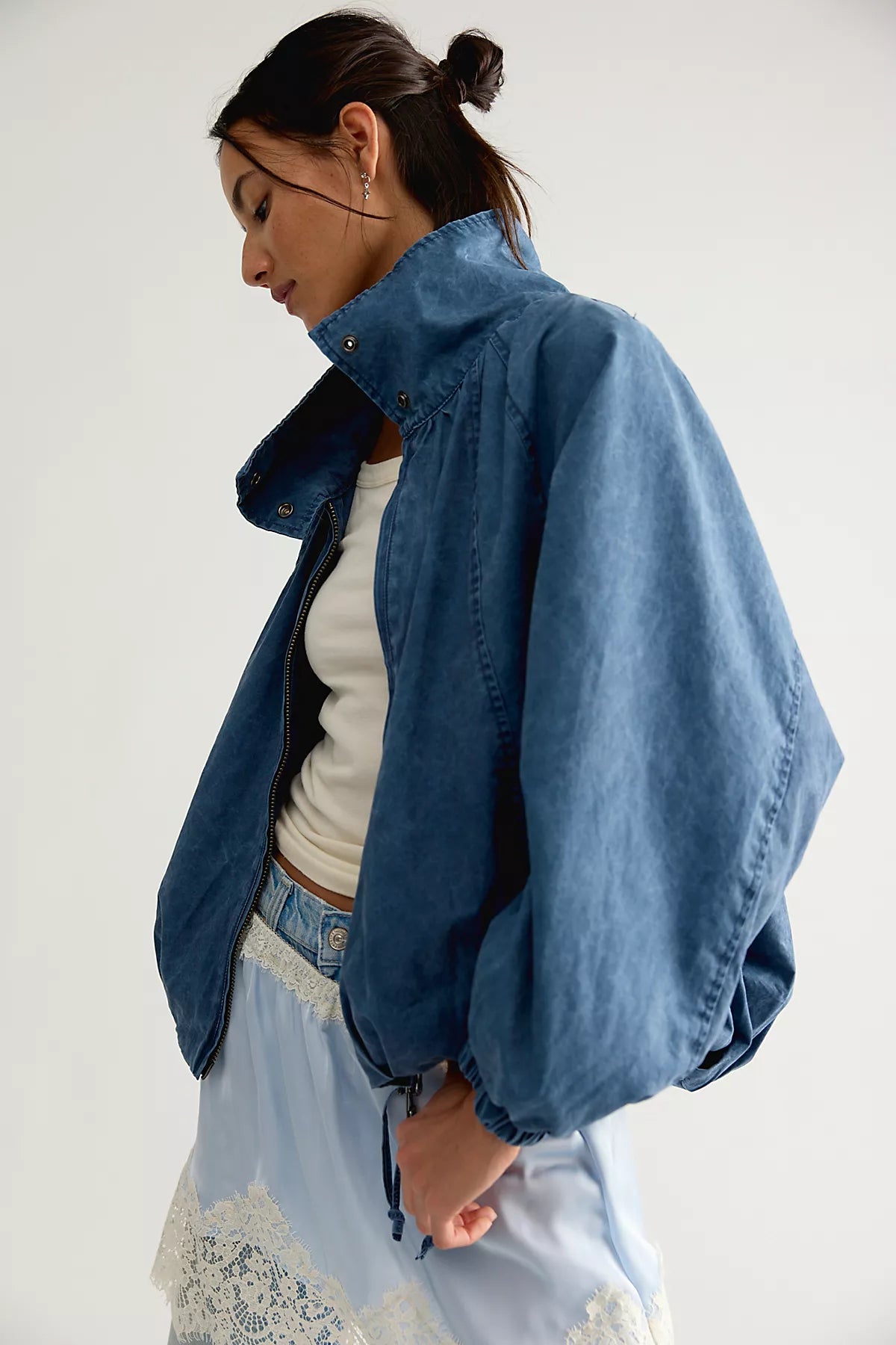 Chelsea Funnel-Neck Jacket