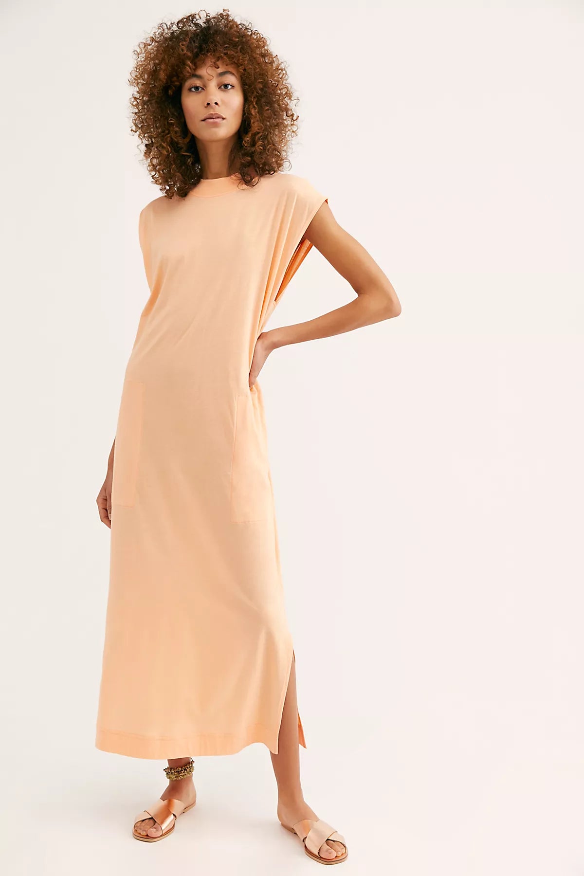 All Day Long Midi T-Shirt Dress