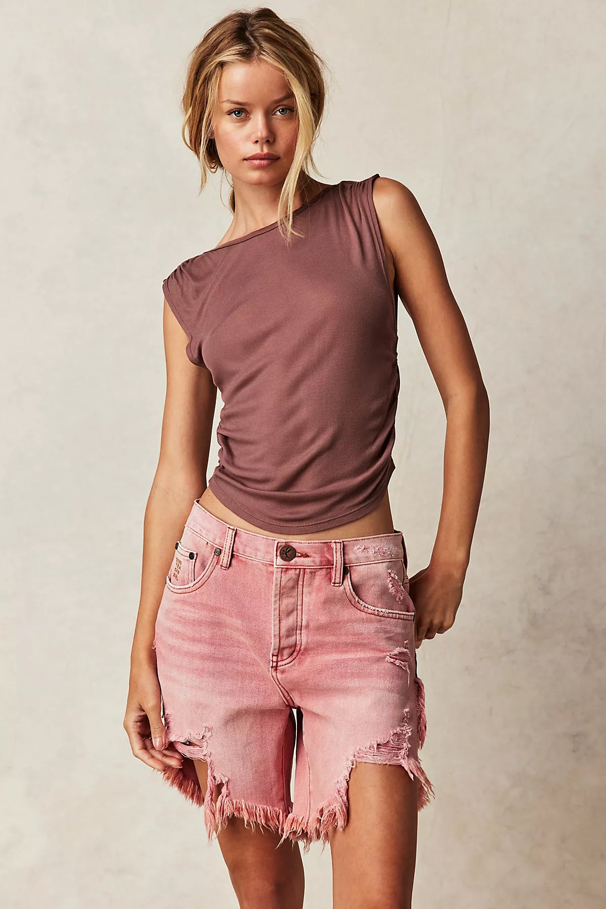 OneTeaspoon Frankies Cutoff Shorts