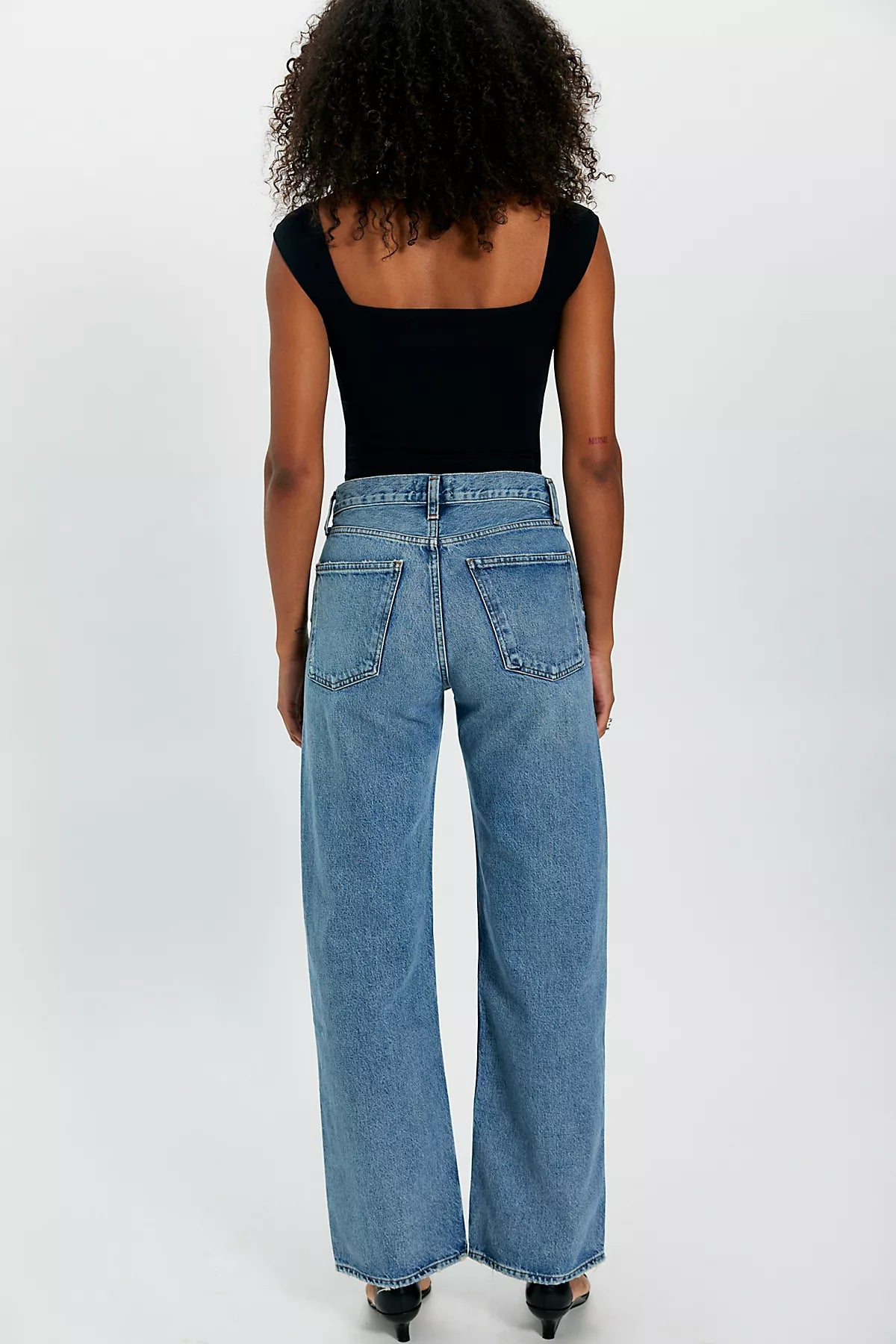 AGOLDE Arc Criss Cross Jeans