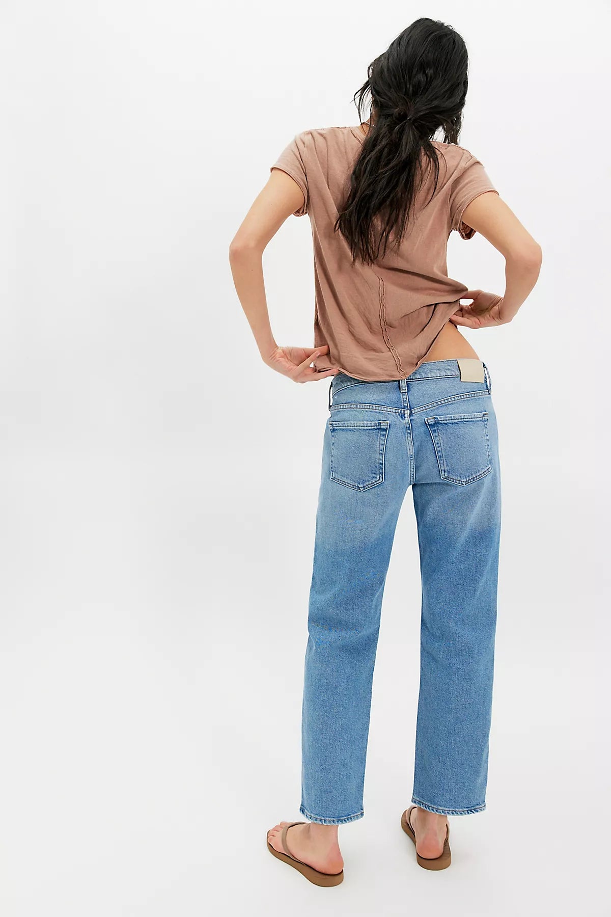Citizens of Humanity Anissa Low-Rise Straight Leg Jeans