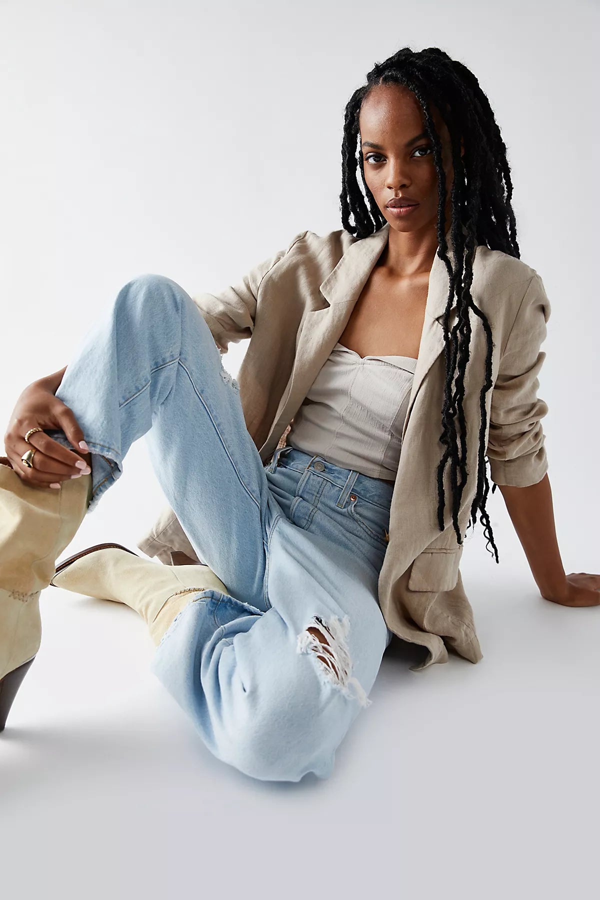 Levi's Ribcage Straight Ankle Jeans