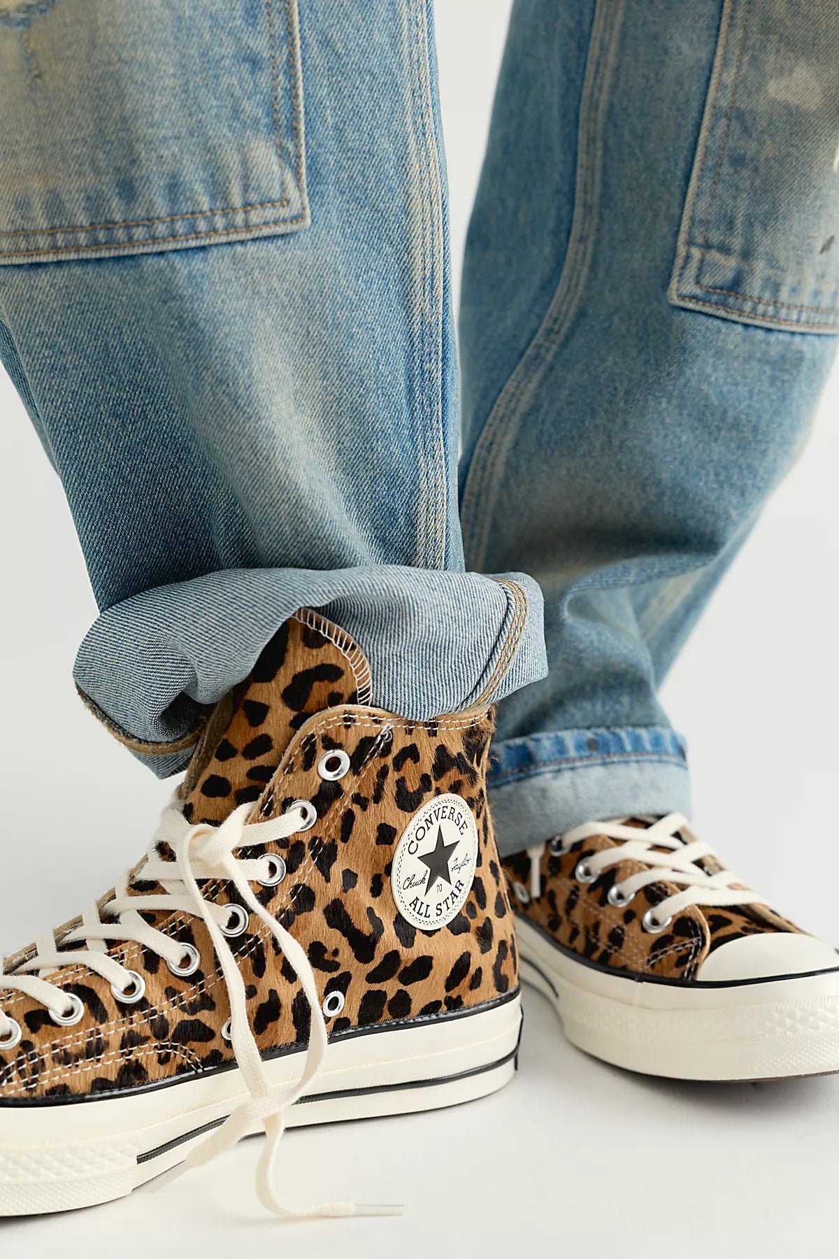 Converse Chuck 70 Leopard High-Top Sneakers