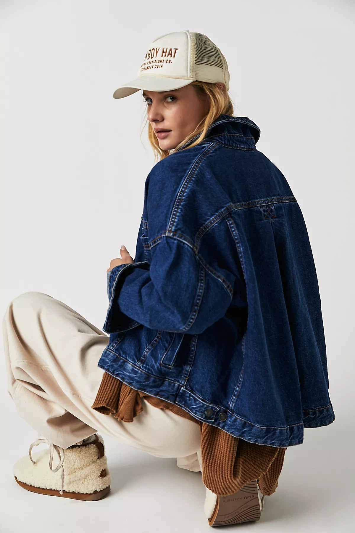 We The Free Opal Swing Denim Jacket