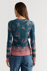 Easy Does It Printed Top