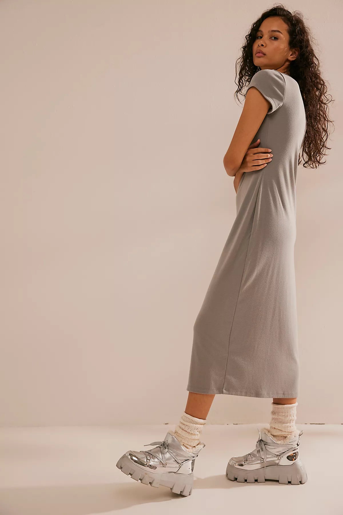 Good Feels Slim Midi Dress