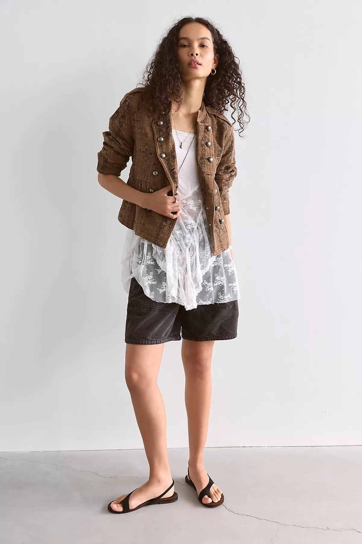 Lotty Jacquard Band Jacket