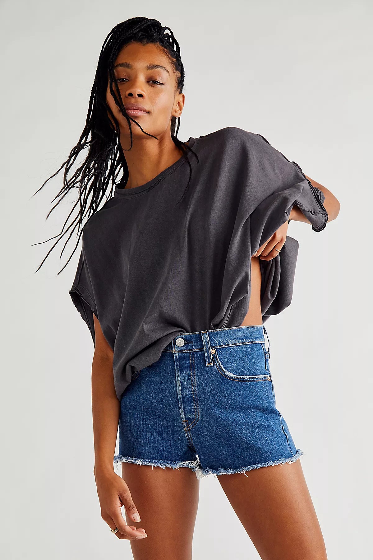 Levi’s 501 High-Rise Denim Shorts