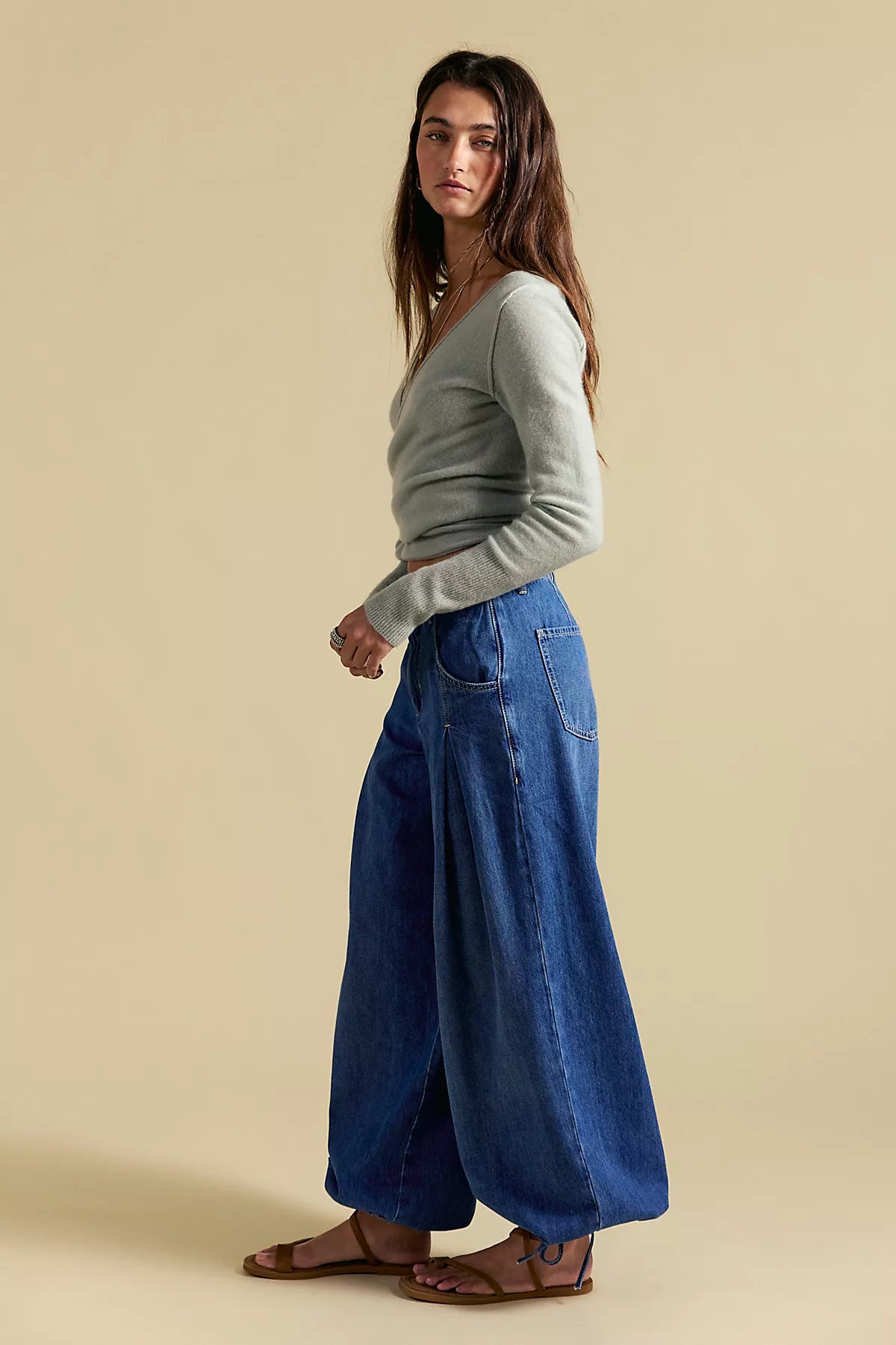 We The Free Essential Lotus Balloon Jeans
