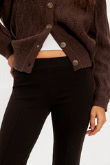 DONNI. The Tall Rib Kick Flare Pants