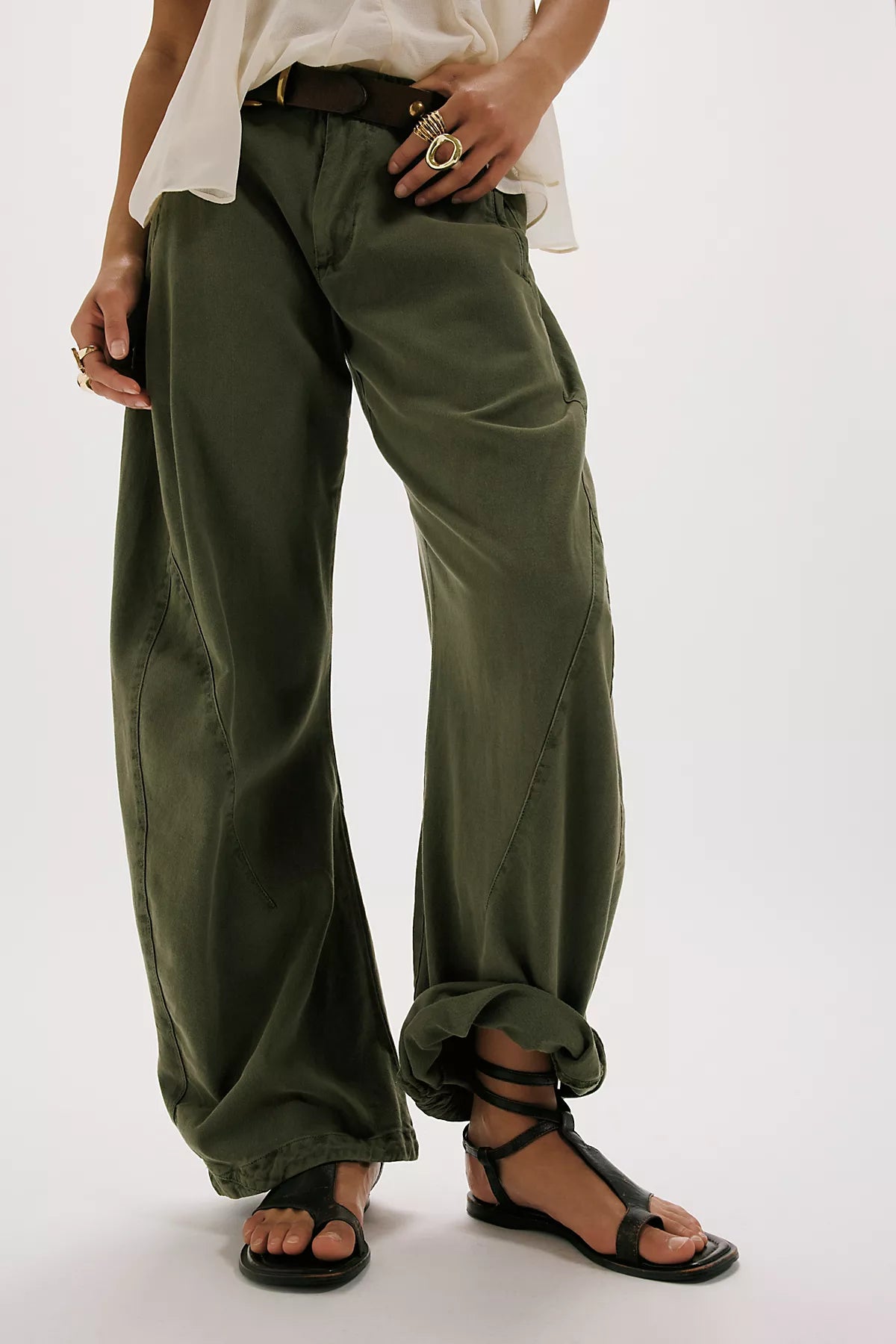 All Aboard Asymmetric Sandals