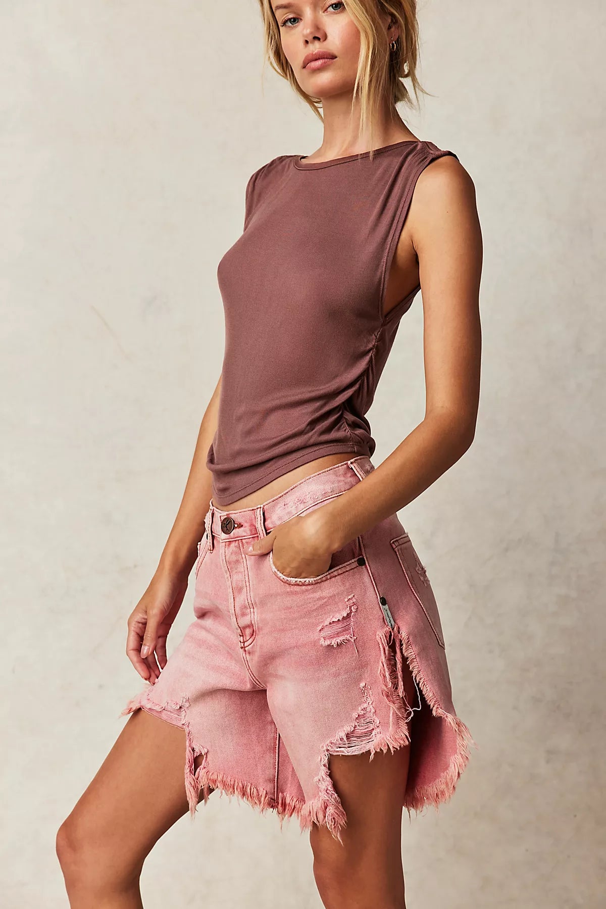 OneTeaspoon Frankies Cutoff Shorts