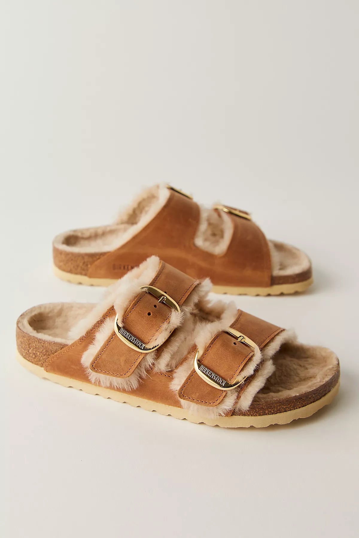 Birkenstock Arizona Big Buckle Shearling Sandals
