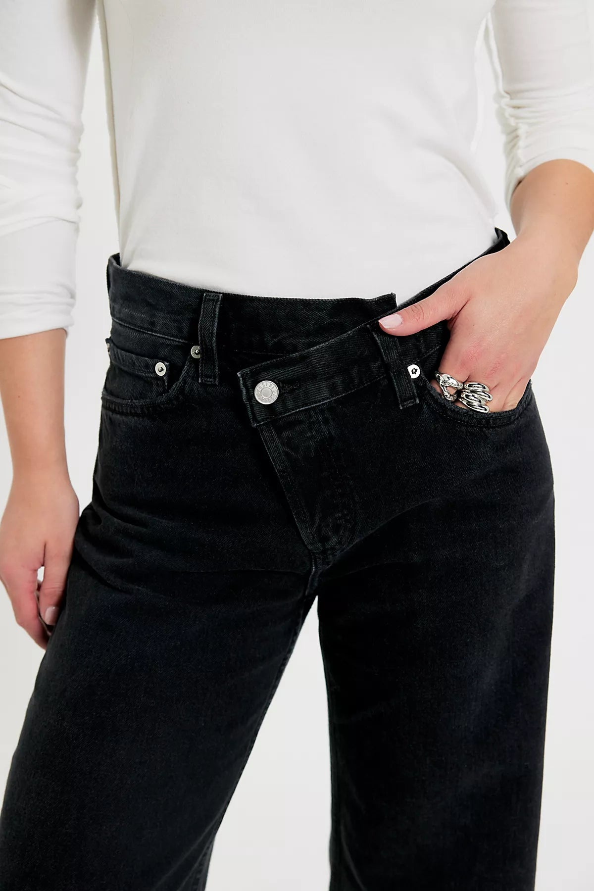 AGOLDE Arc Criss Cross Jeans