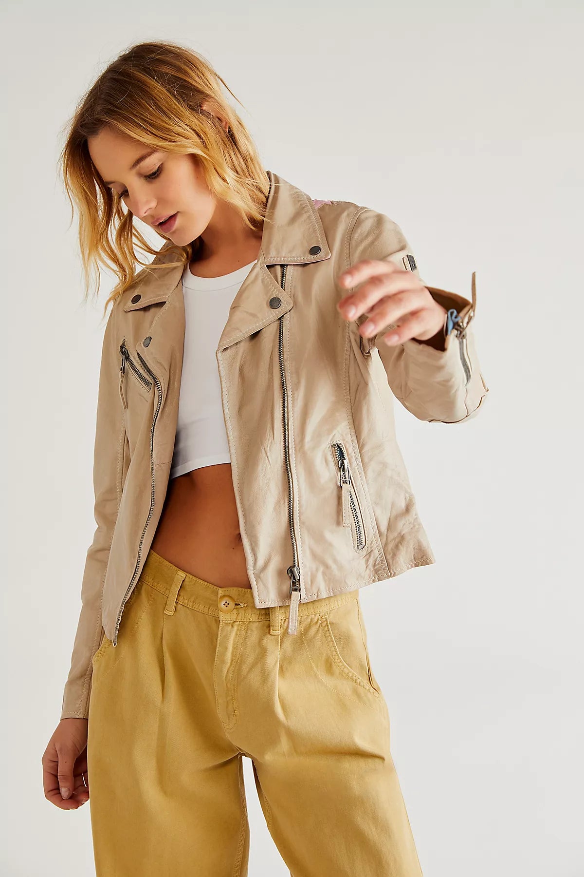 Christy Leather Moto Jacket
