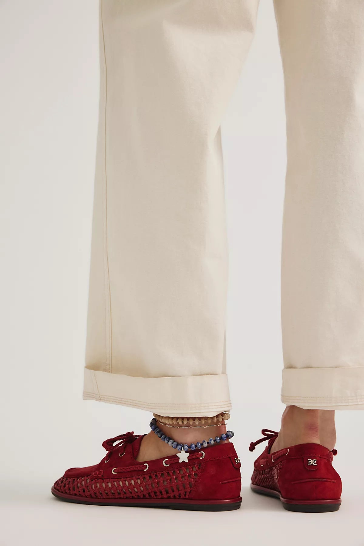 Bria Woven Boat Shoes