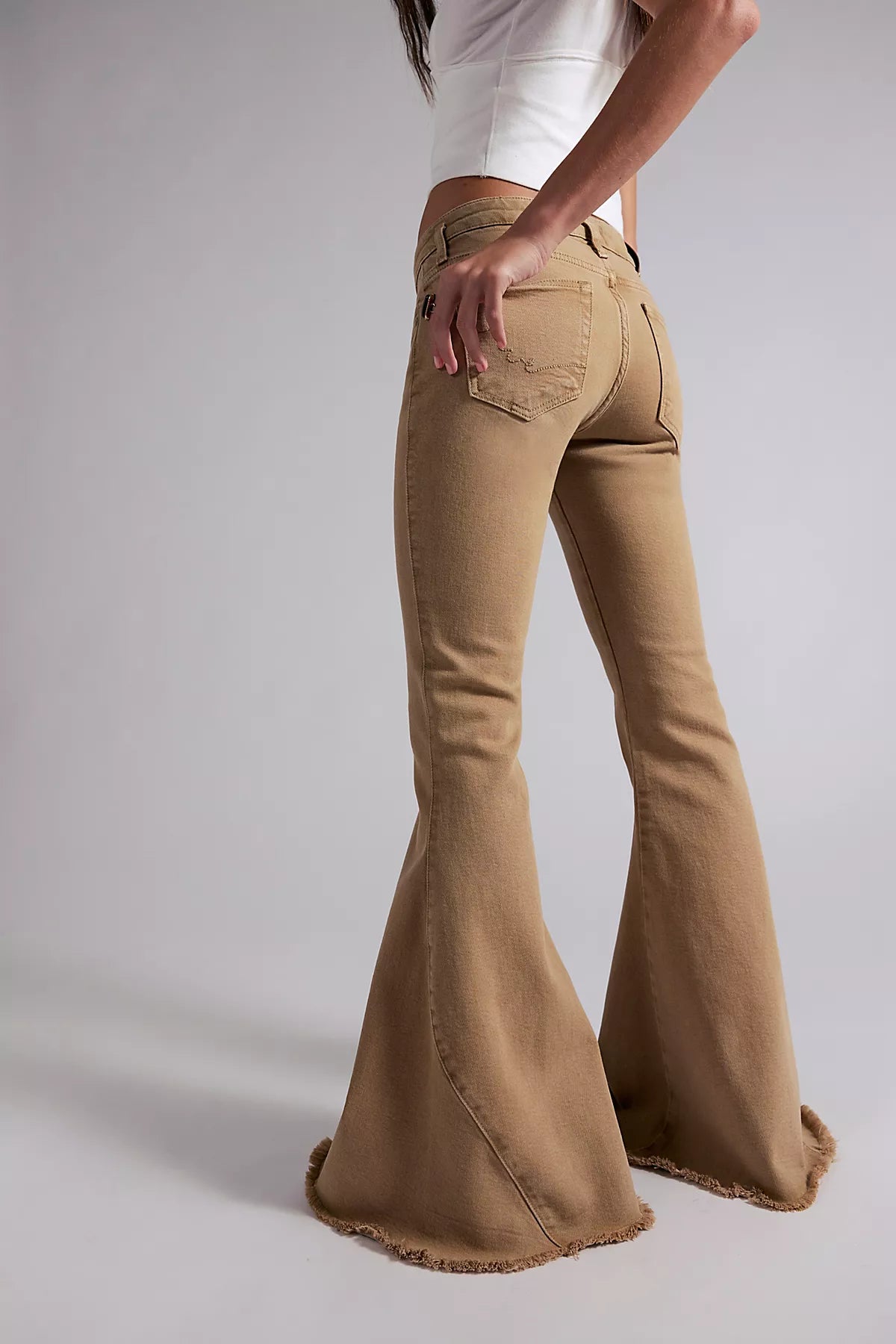 We The Free Emre Low-Rise Flare Jeans