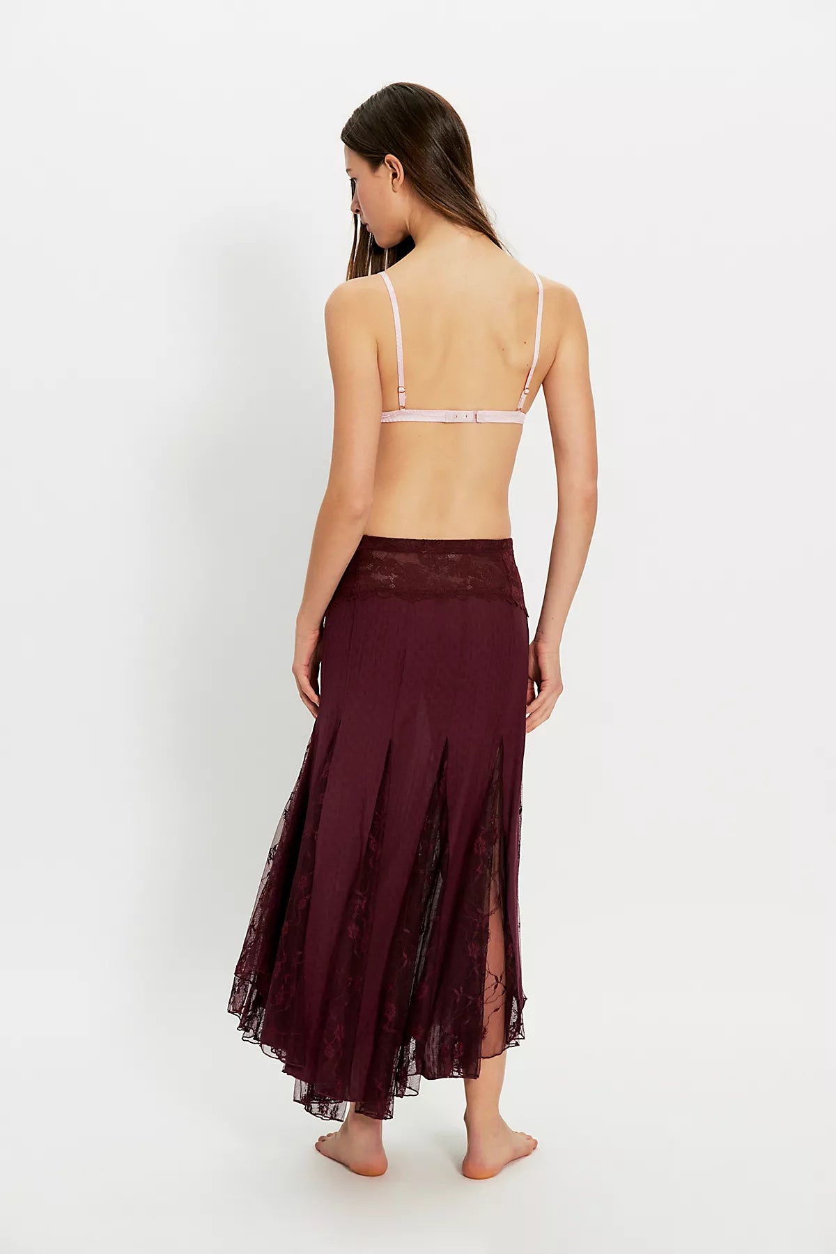 Nice To Meet You Maxi Slip Skirt