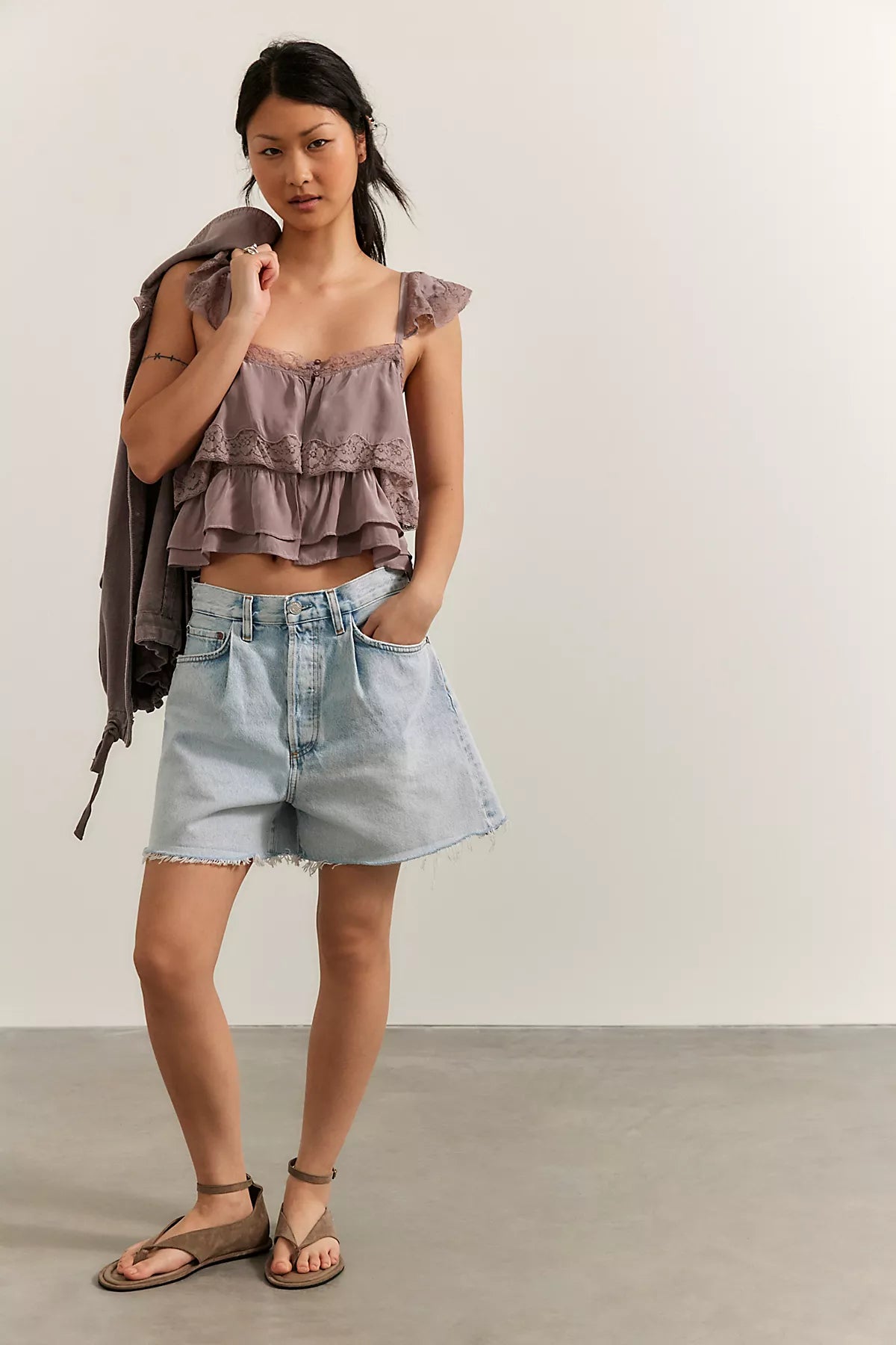 AGOLDE Rhoda Shorts
