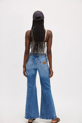Wrangler Mid-Rise Flare Jeans