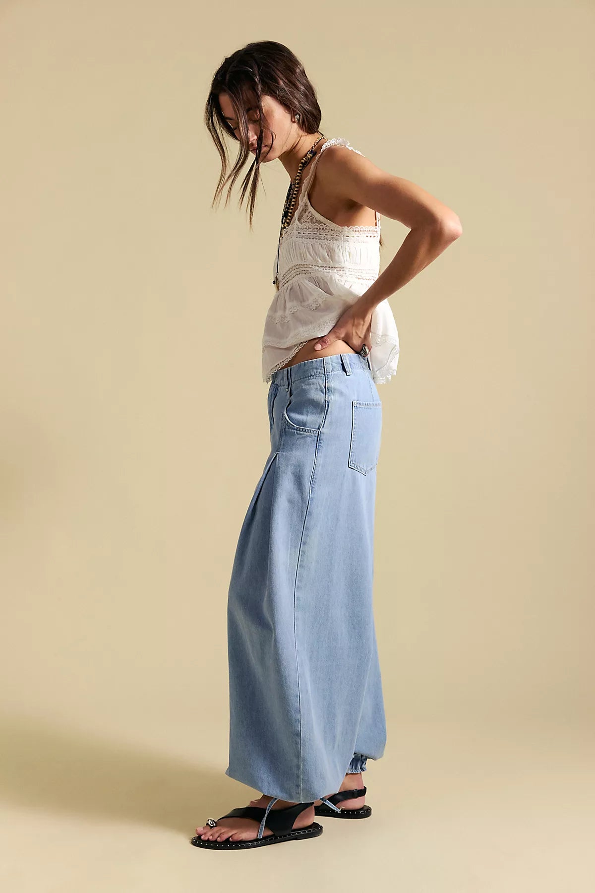 We The Free Essential Lotus Balloon Jeans