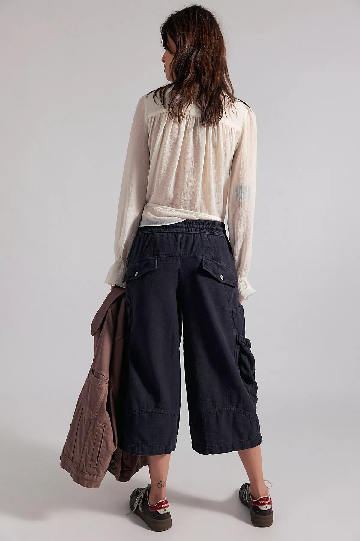 We The Free Ashton Crop Pull-On Cargo Pants