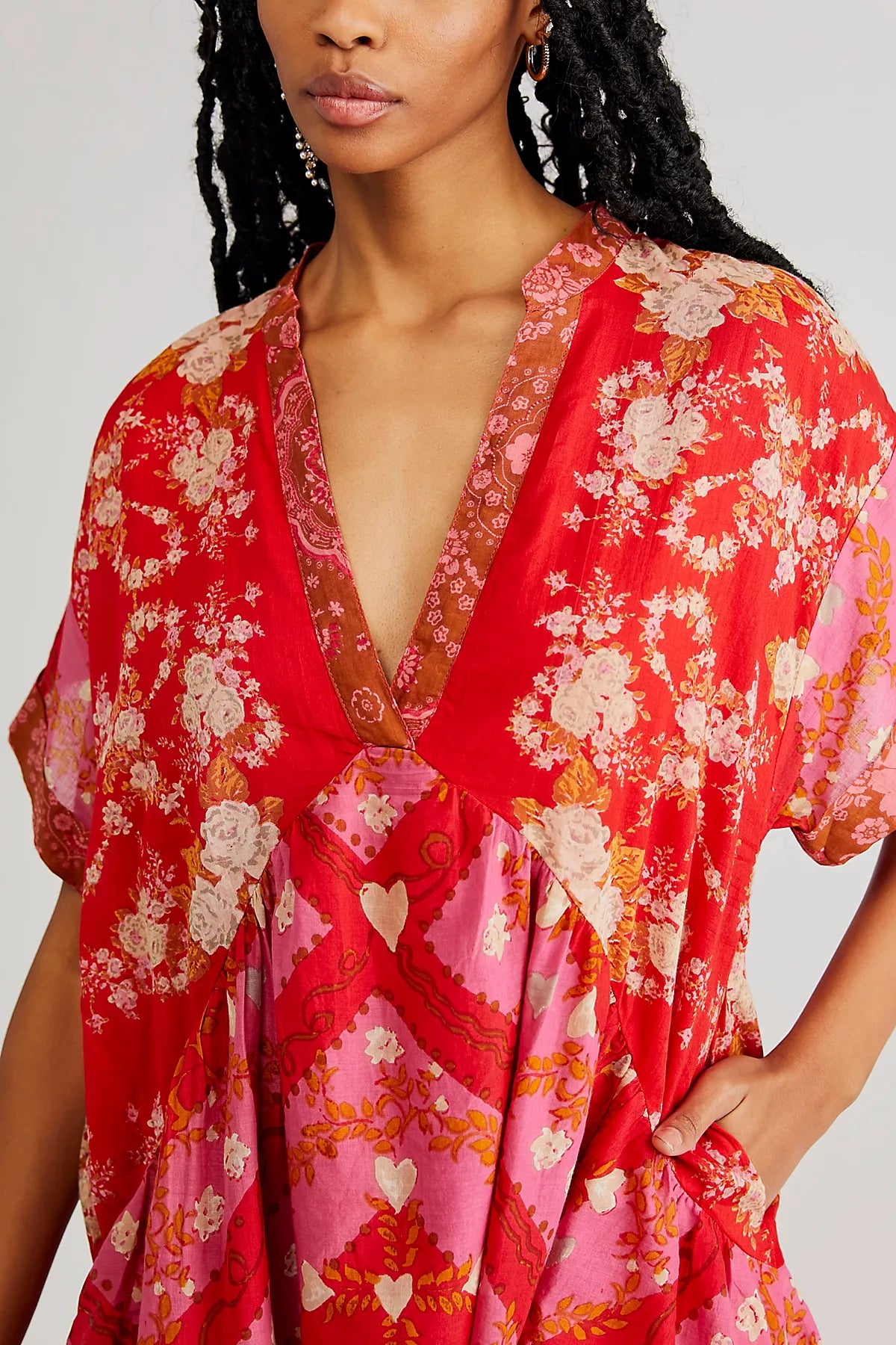 Agnes Printed Mini Dress
