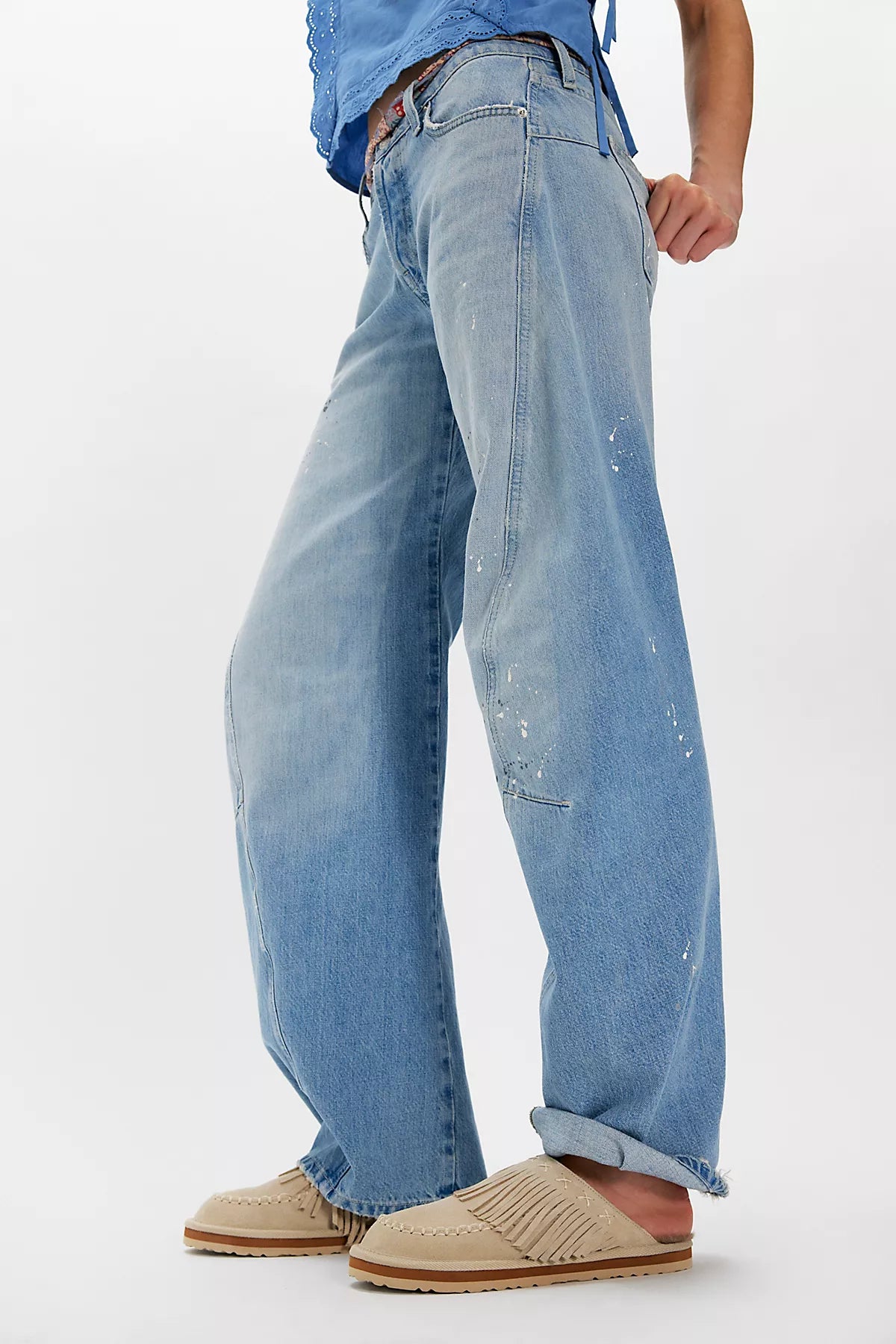 Fallon Fringe Mules