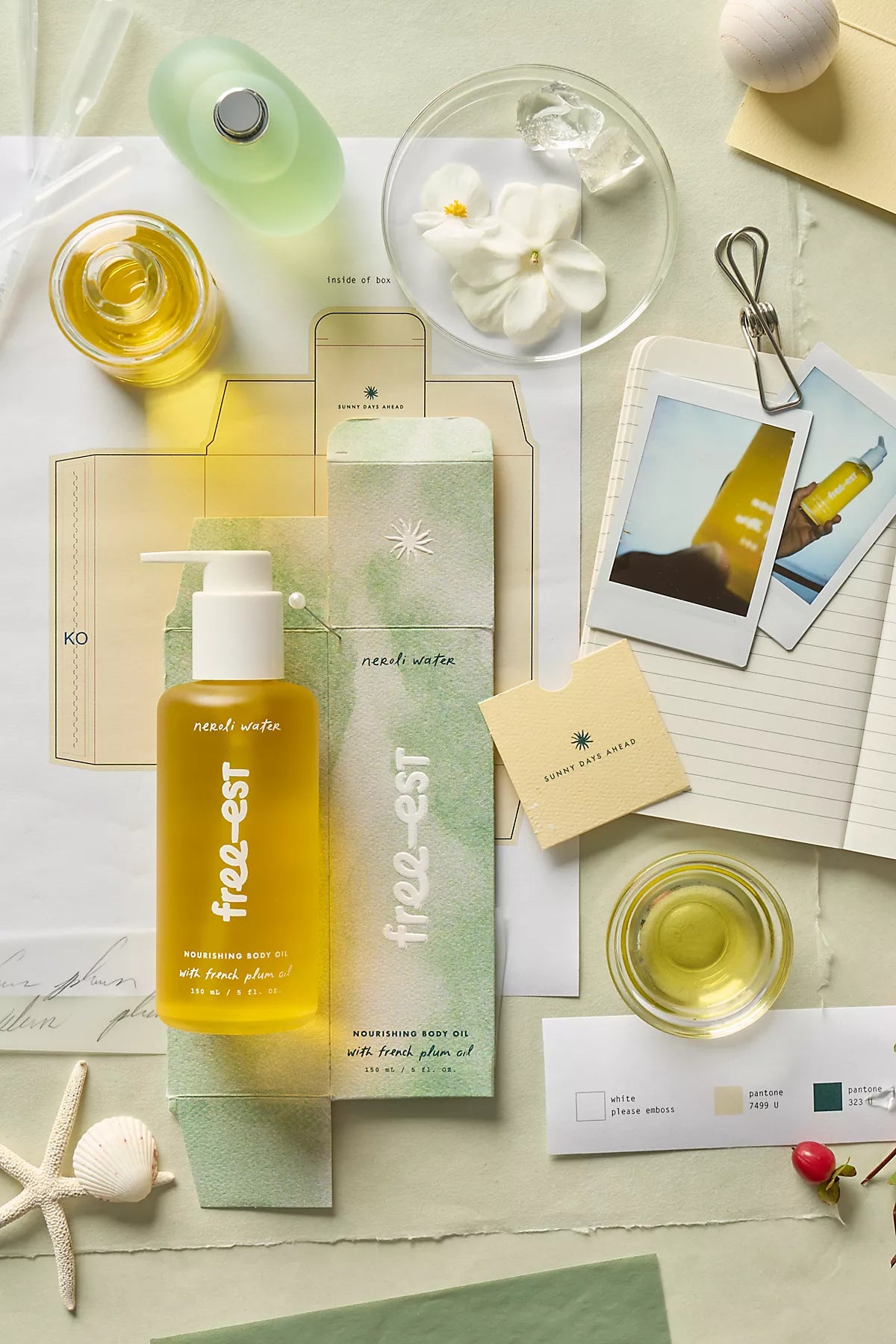 free-est Neroli Water Body Oil