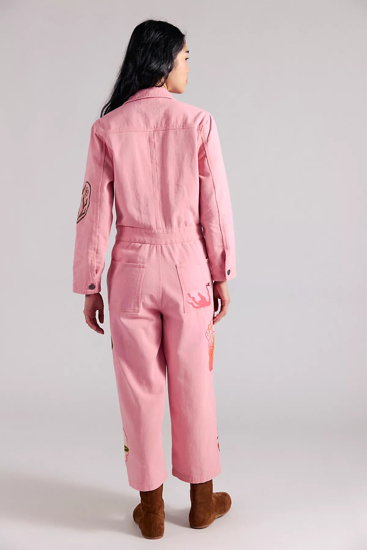 Denim And Bone Desert Sun Jumpsuit