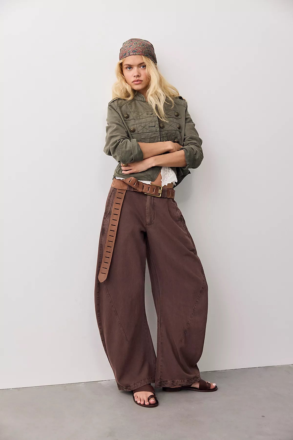 Spotlight Washed Barrel Chino Trousers