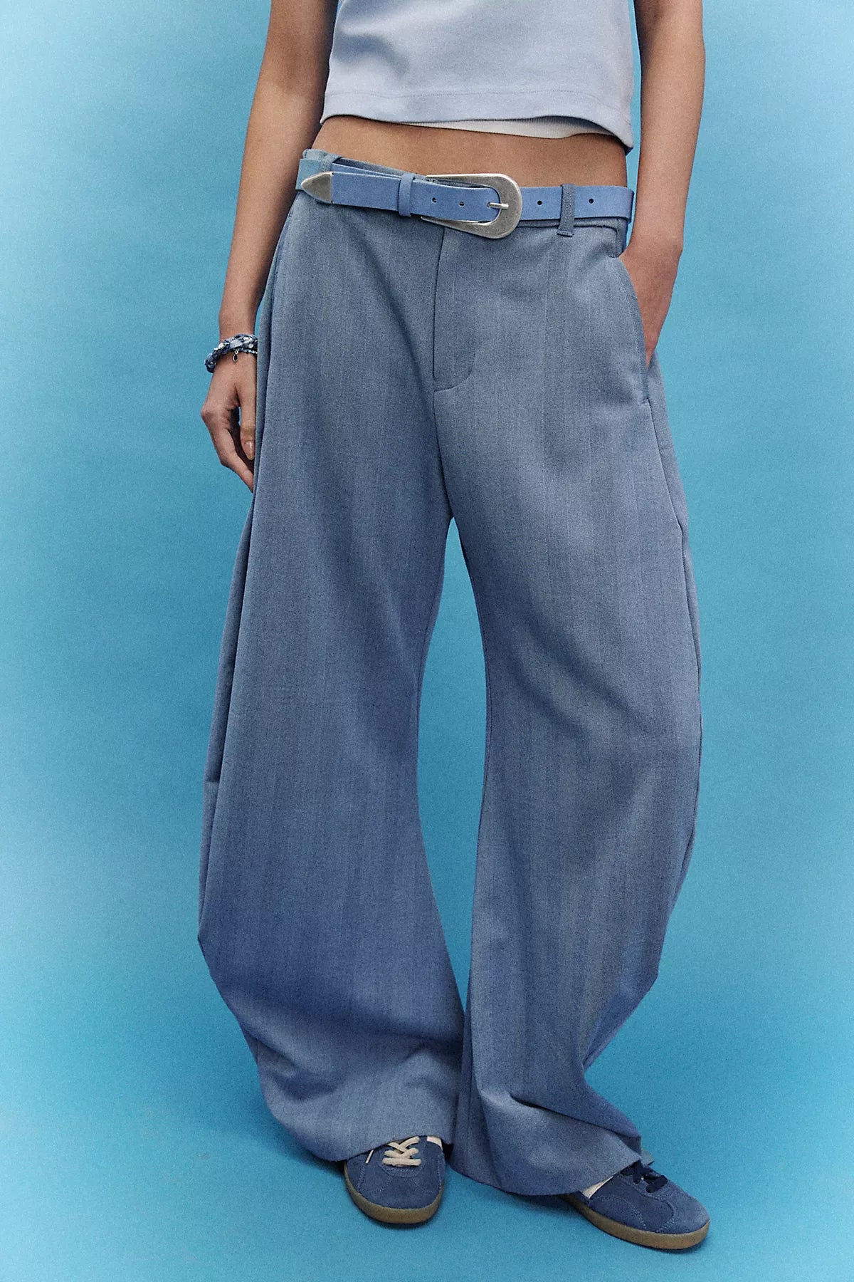 Spotlight Menswear Barrel Trousers