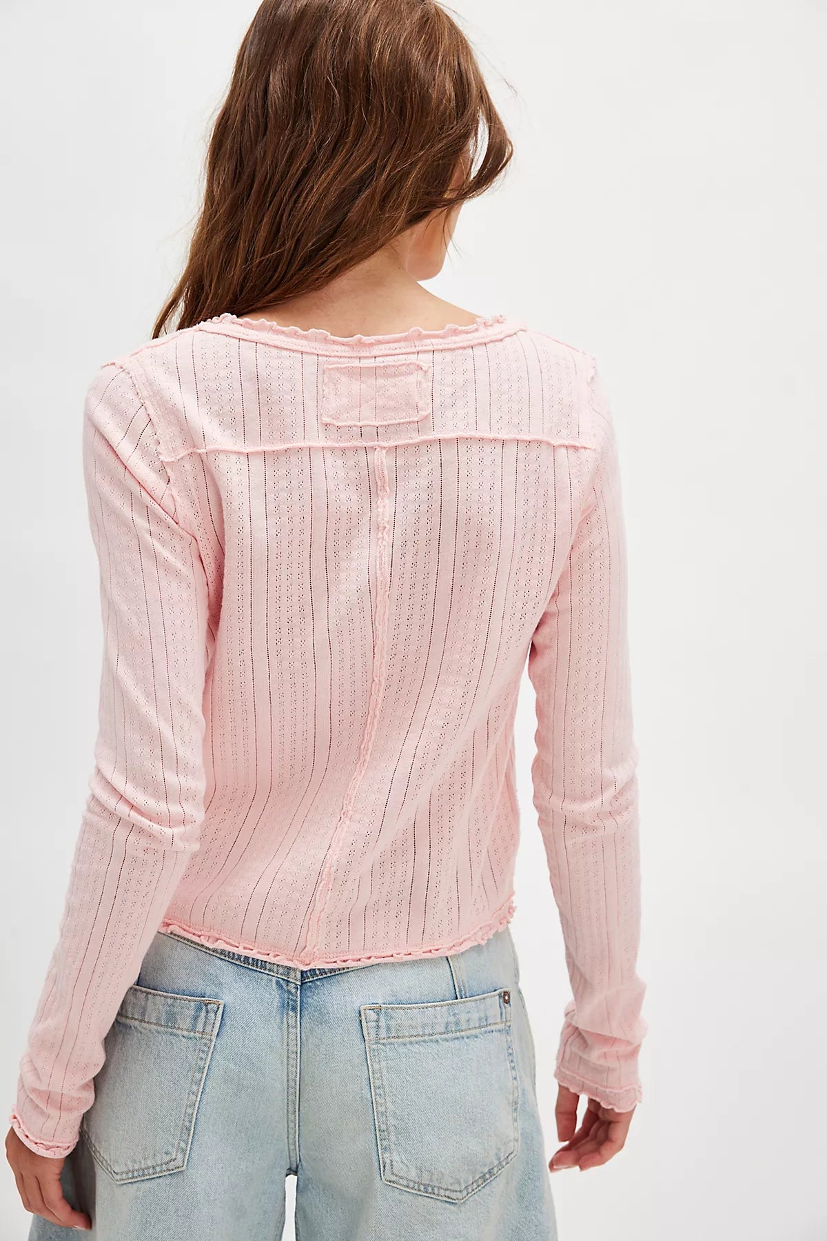 We The Free Penny Pointelle Cardi
