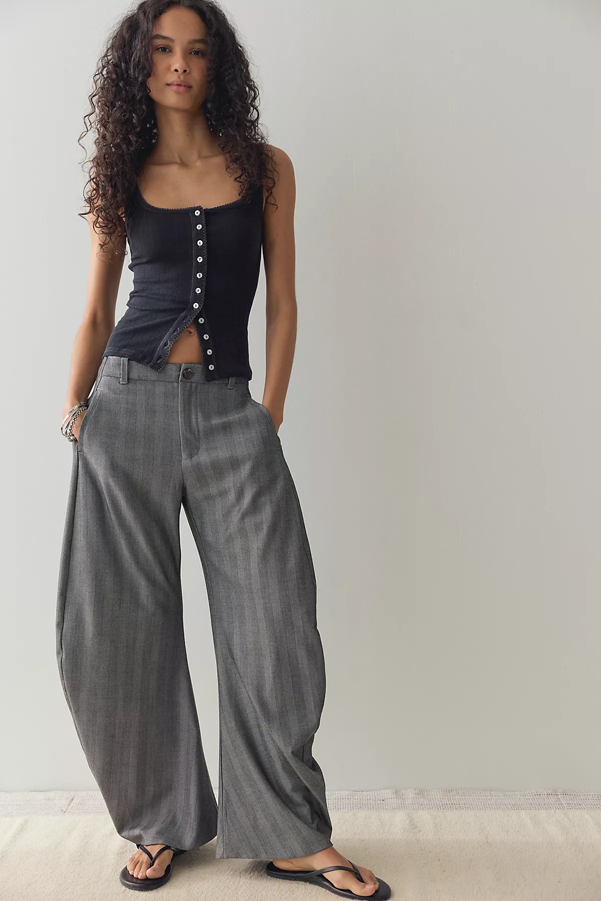 Spotlight Menswear Barrel Trousers