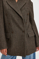 Denimist Peak Lapel Blazer