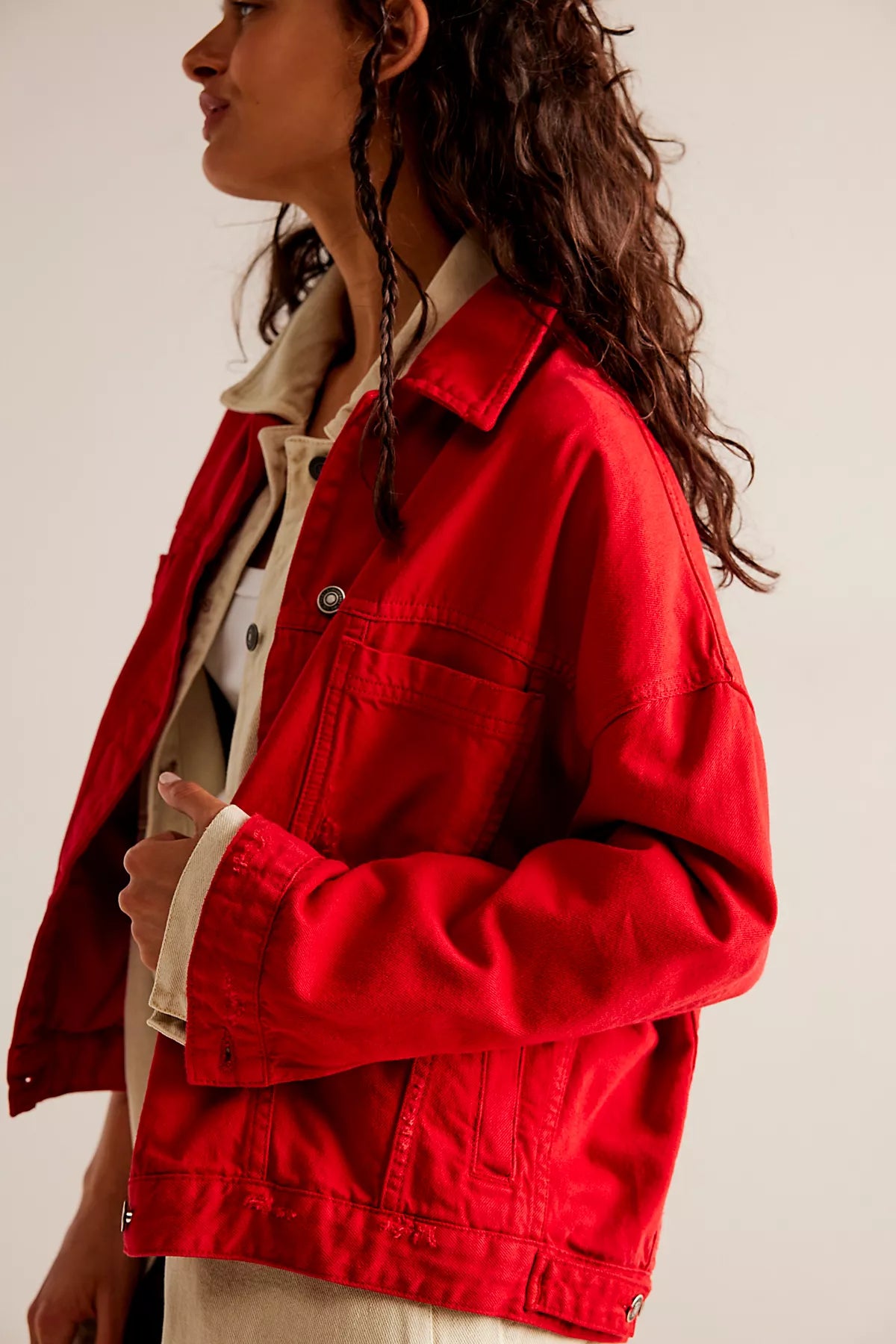 We The Free Opal Swing Denim Jacket