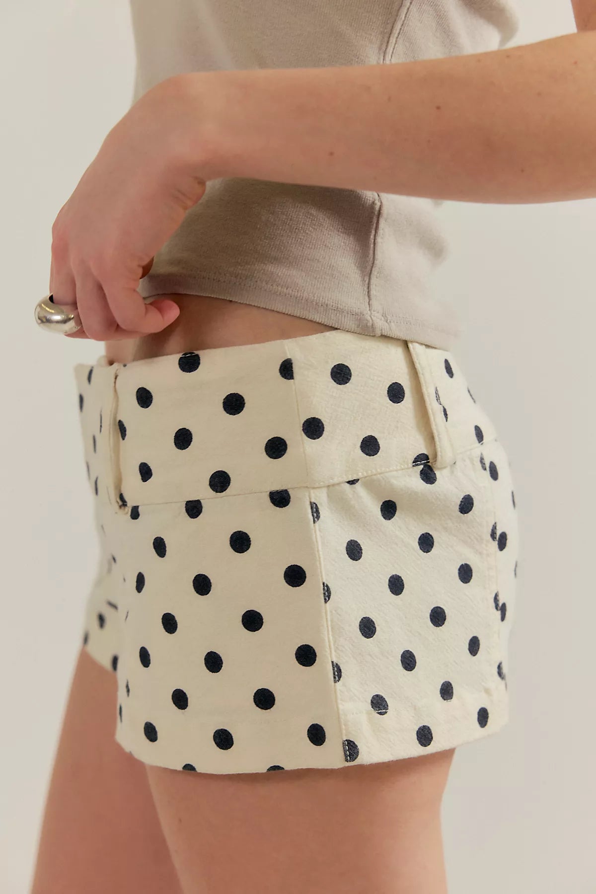 Ana Printed Micro Shorts